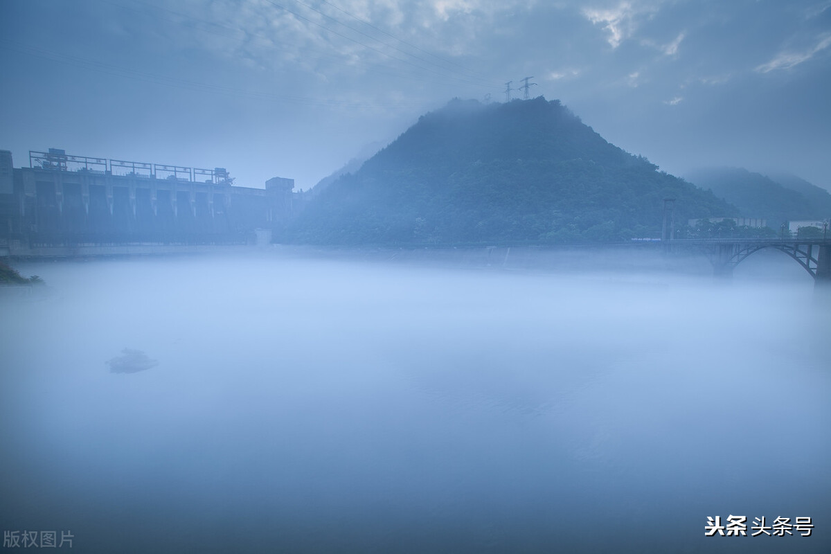 富春江一线江景,杭州钱塘江富春江