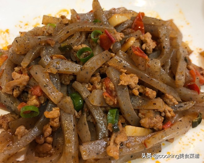 魔芋豆腐不辣制作全过程,开胃爽口魔芋豆腐的做法