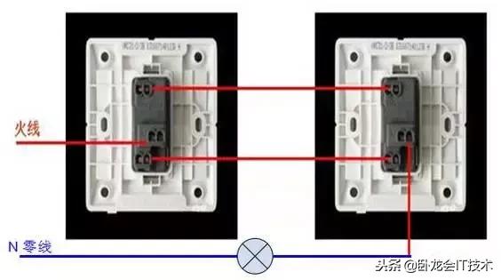 双控三控开关接线方法,三开一个双控两个单控接线视频