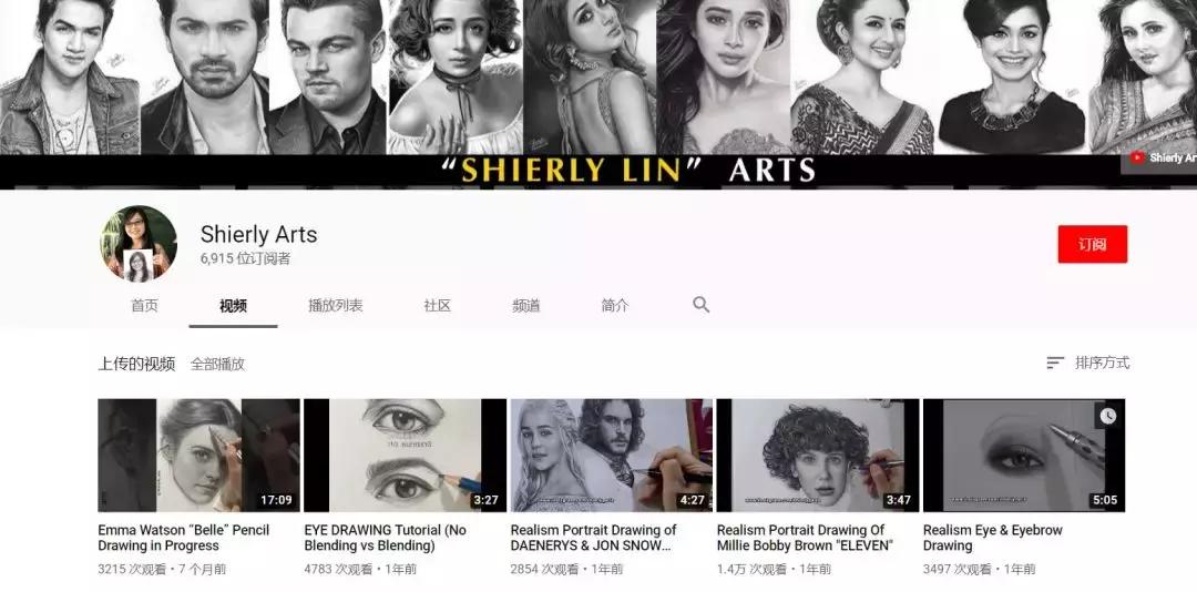 她画的素描比本人还美！比照片还真实，24万网友已被她征服