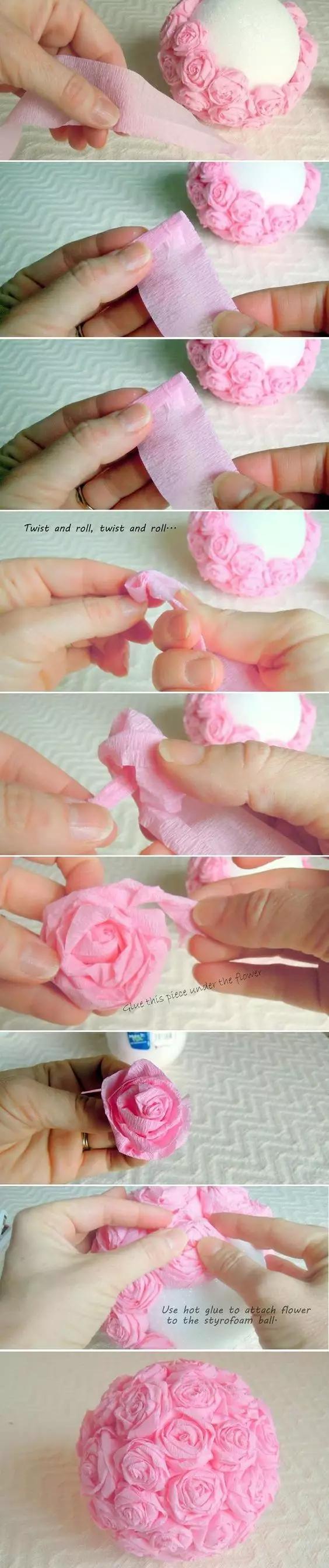 玫瑰花折纸教程简单易学还好看,折纸玫瑰花教程技巧