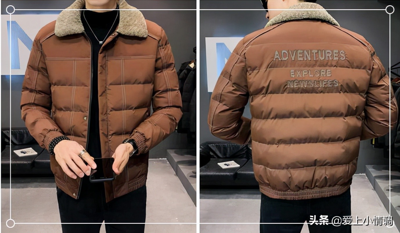 男士棉服外套连帽子,老爷车男士棉服外套