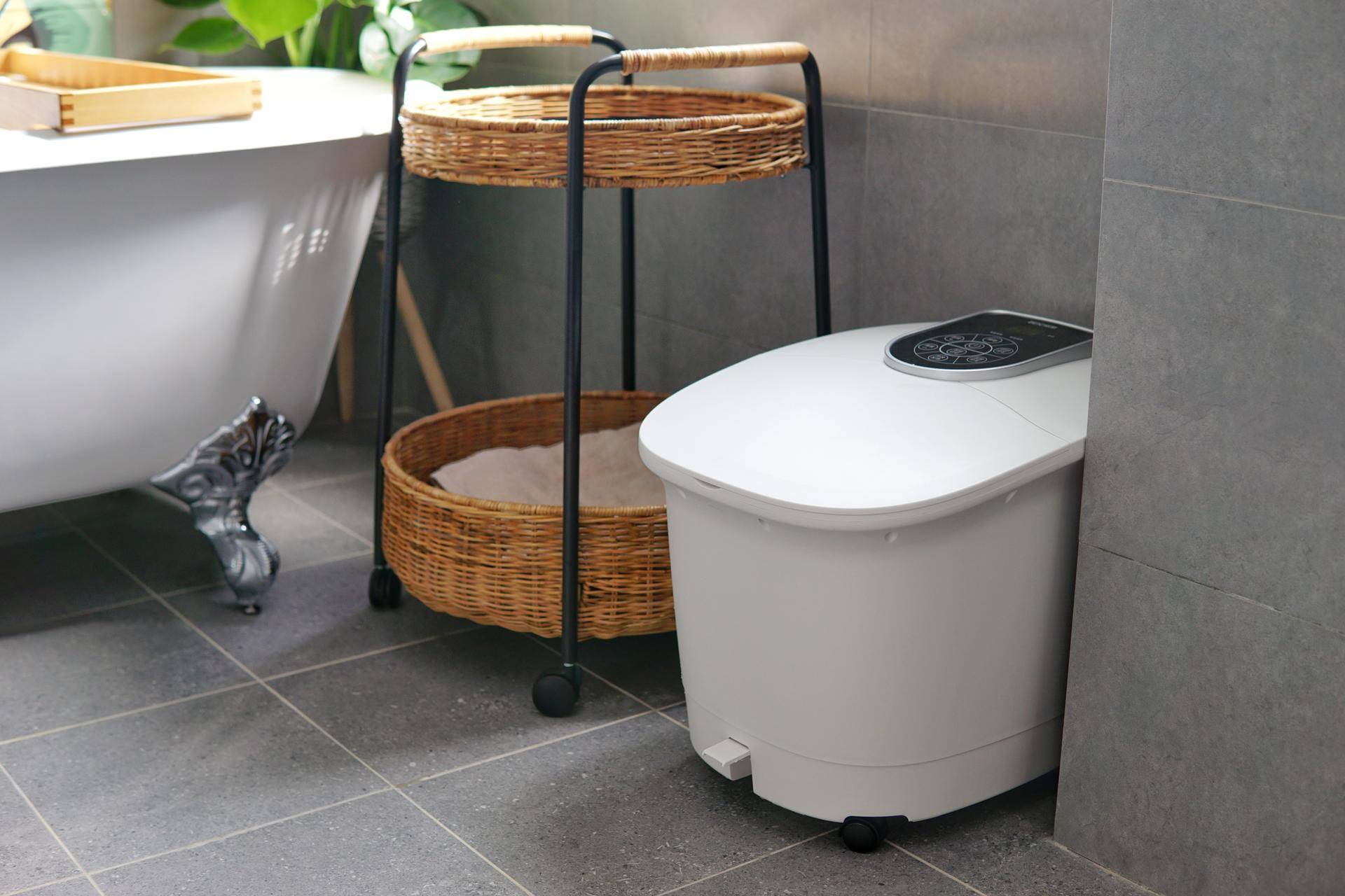 足浴泡脚桶有作用嘛,蓓慈大白泡脚桶使用教程