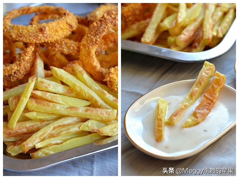 不用一滴油也能吃到健康美味炸鸡,自制肯德基炸鸡翅炸薯条