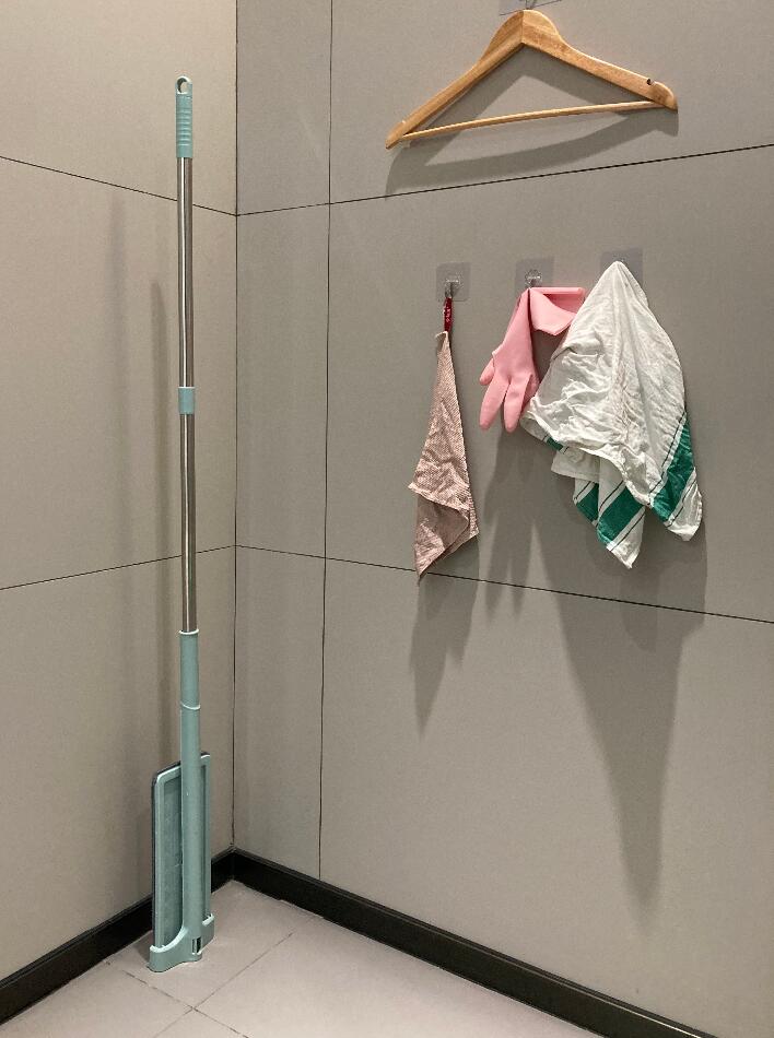 自带沥水功能的平板拖把,可以拧干的平板拖把