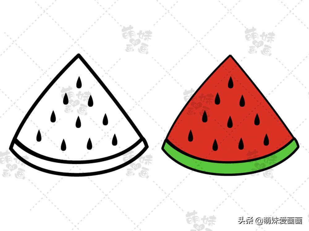 夏天主题儿童画简笔画,人物简笔画简单又漂亮手抄报