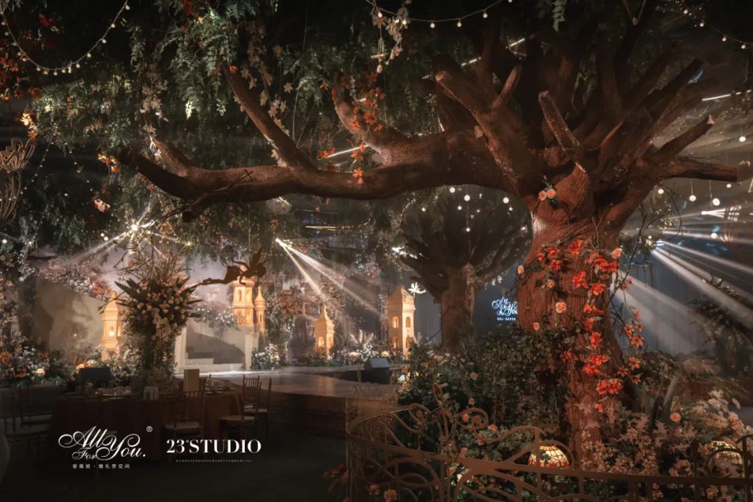 森系婚礼做一场仲夏夜之梦,森系婚礼仿佛走进童话里