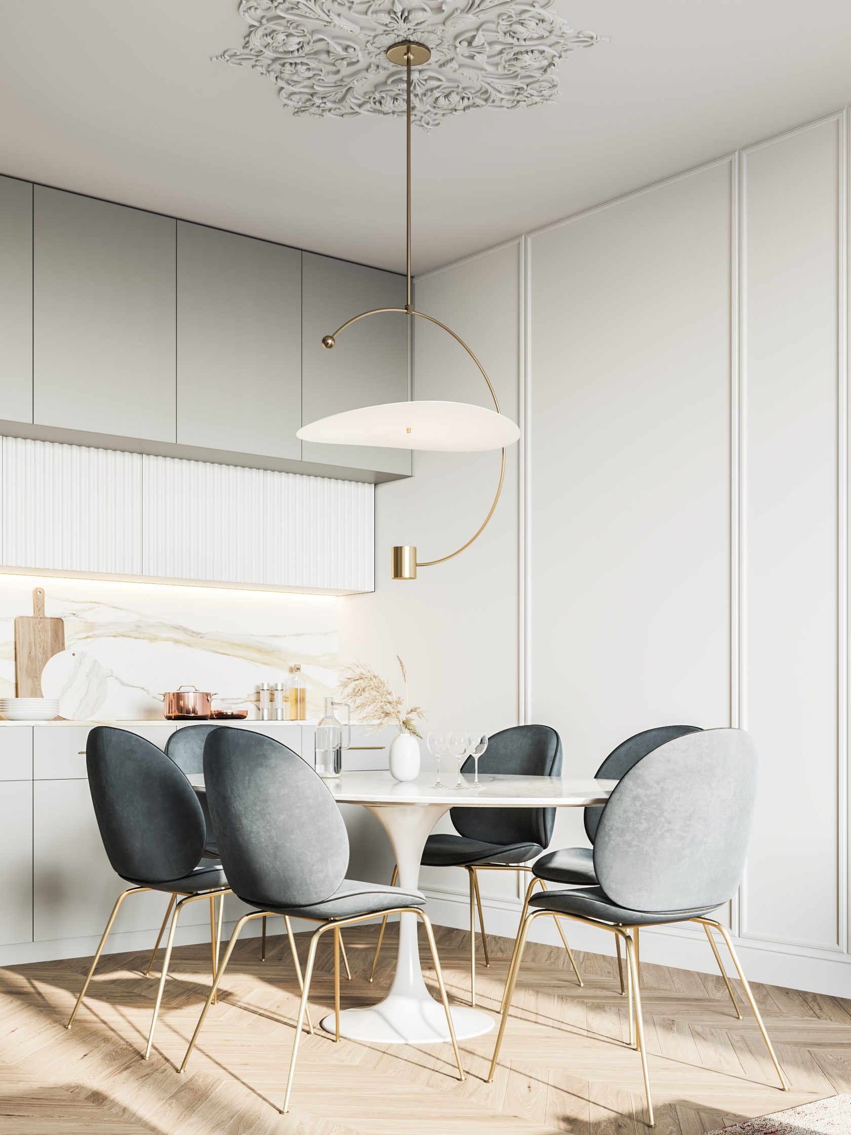 轻奢时尚新中式,轻奢新中式软装