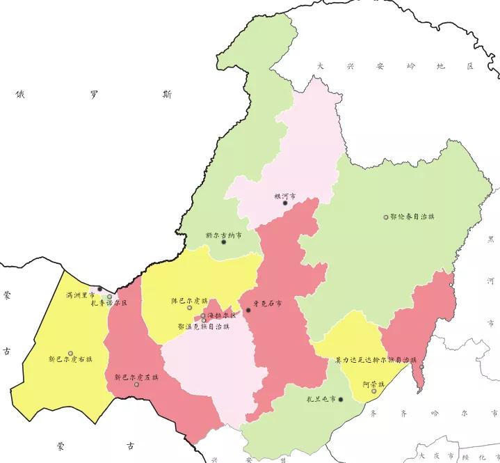 内蒙城市名称介绍,中国城市系列合集