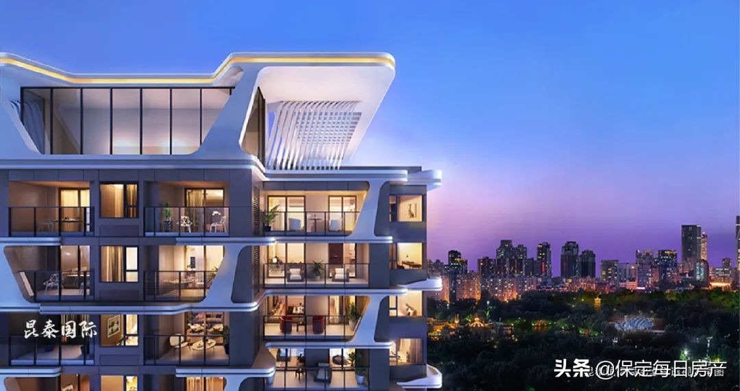 保定昆泰国际效果图,保定昆泰国际进展