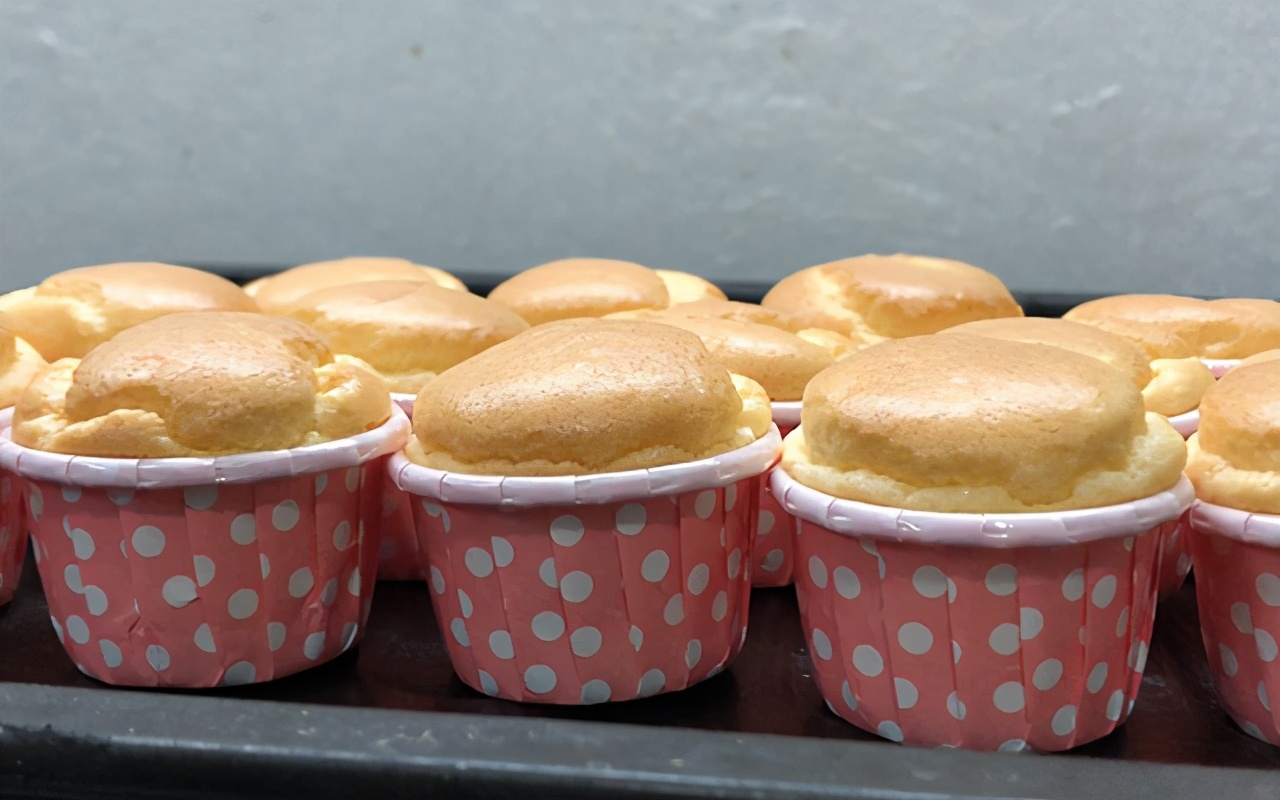 小蛋糕简单又好吃不用酵母,不用发面的小蛋糕