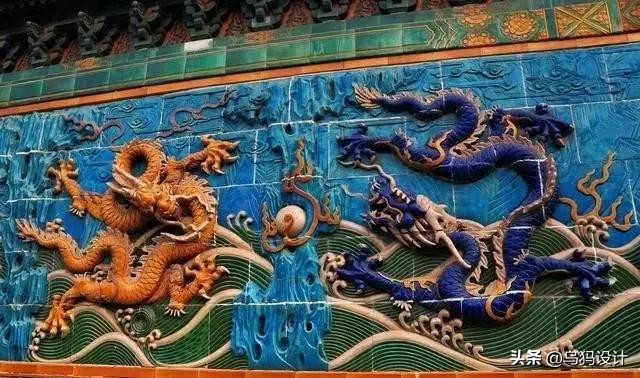 九龙壁上的九条龙各是什么形态,双面九龙壁一共有多少条龙