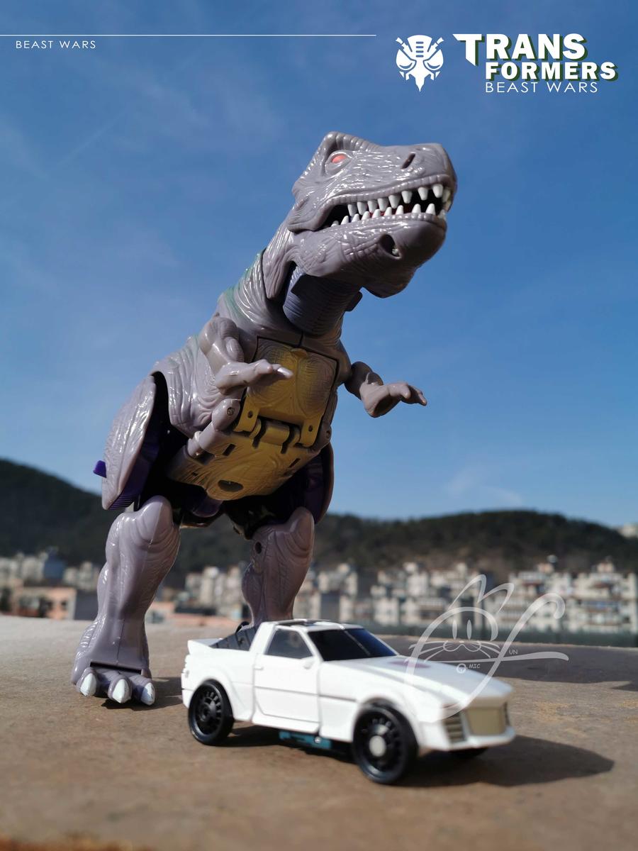 bw金属变体霸王龙威震天,变形金刚bwvs01测评