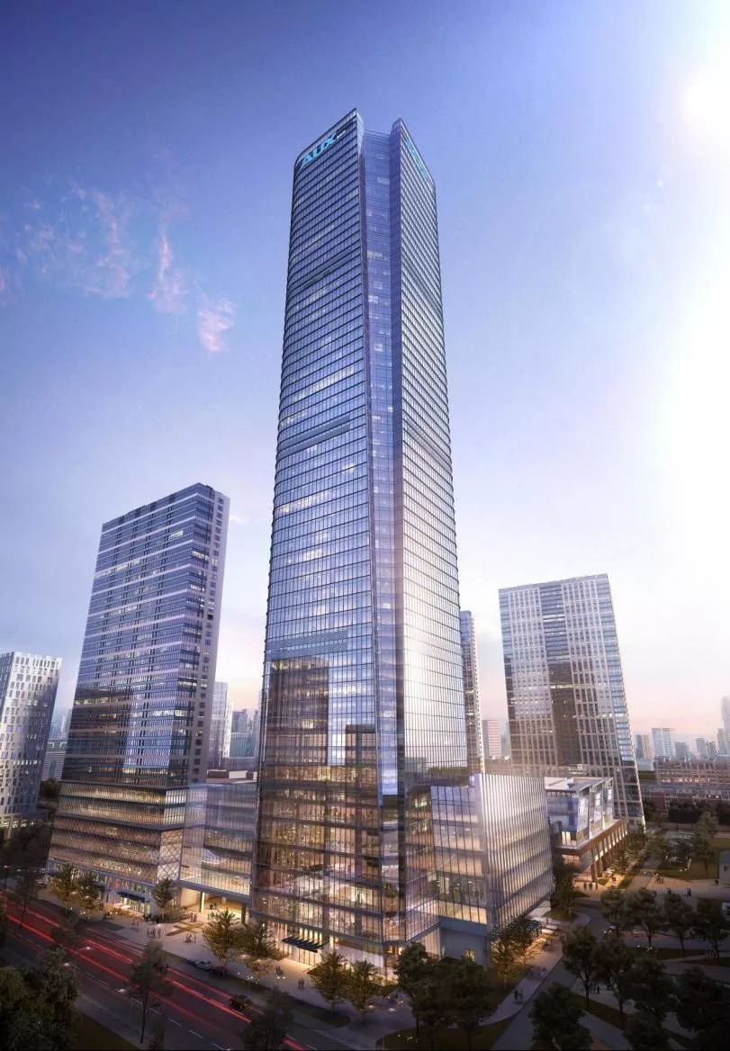 杭州市奥克斯未来中心,杭州奥克斯中心高楼