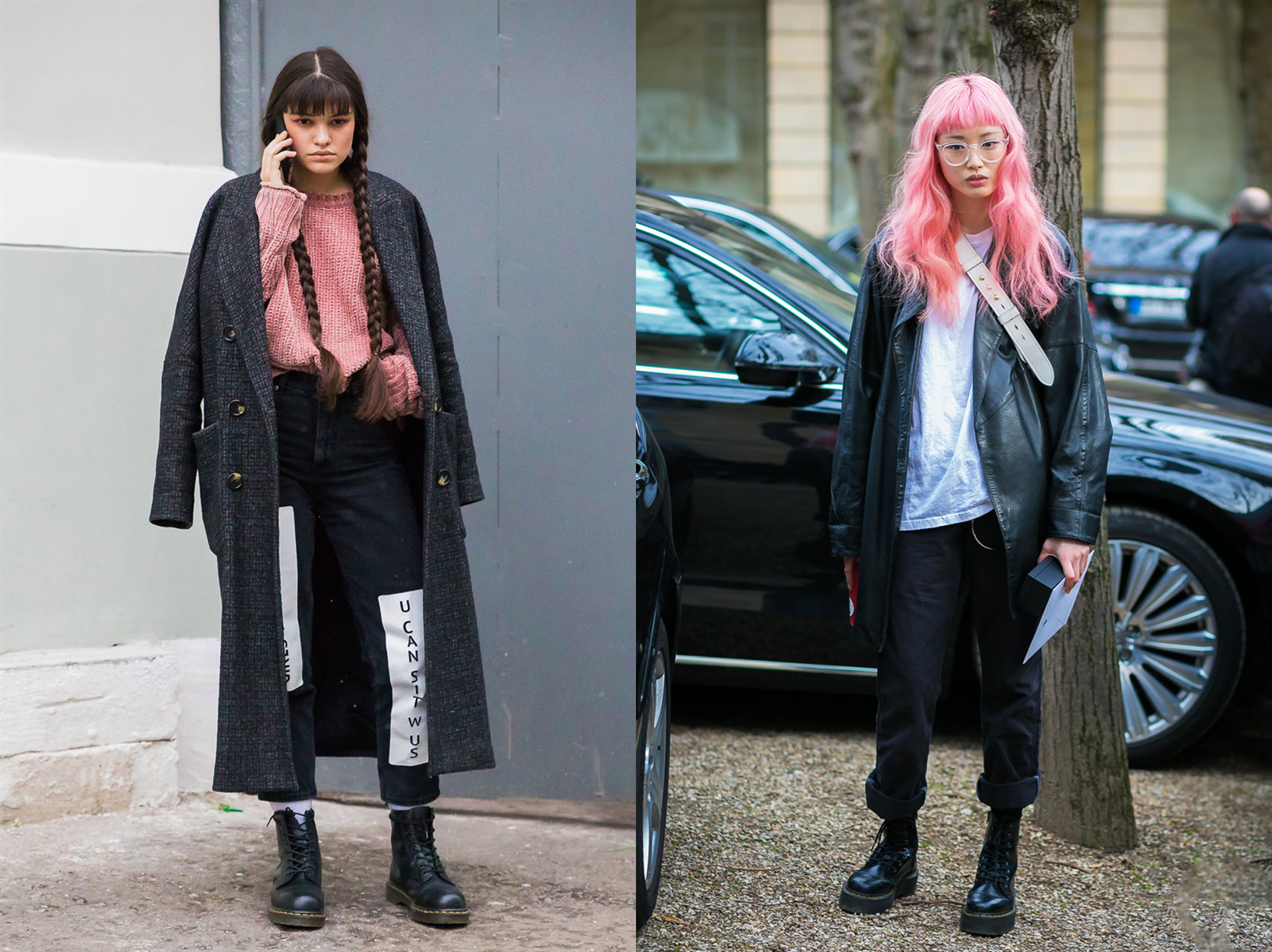 靴子夏季穿搭马丁靴,适合夏天穿的女靴马丁靴