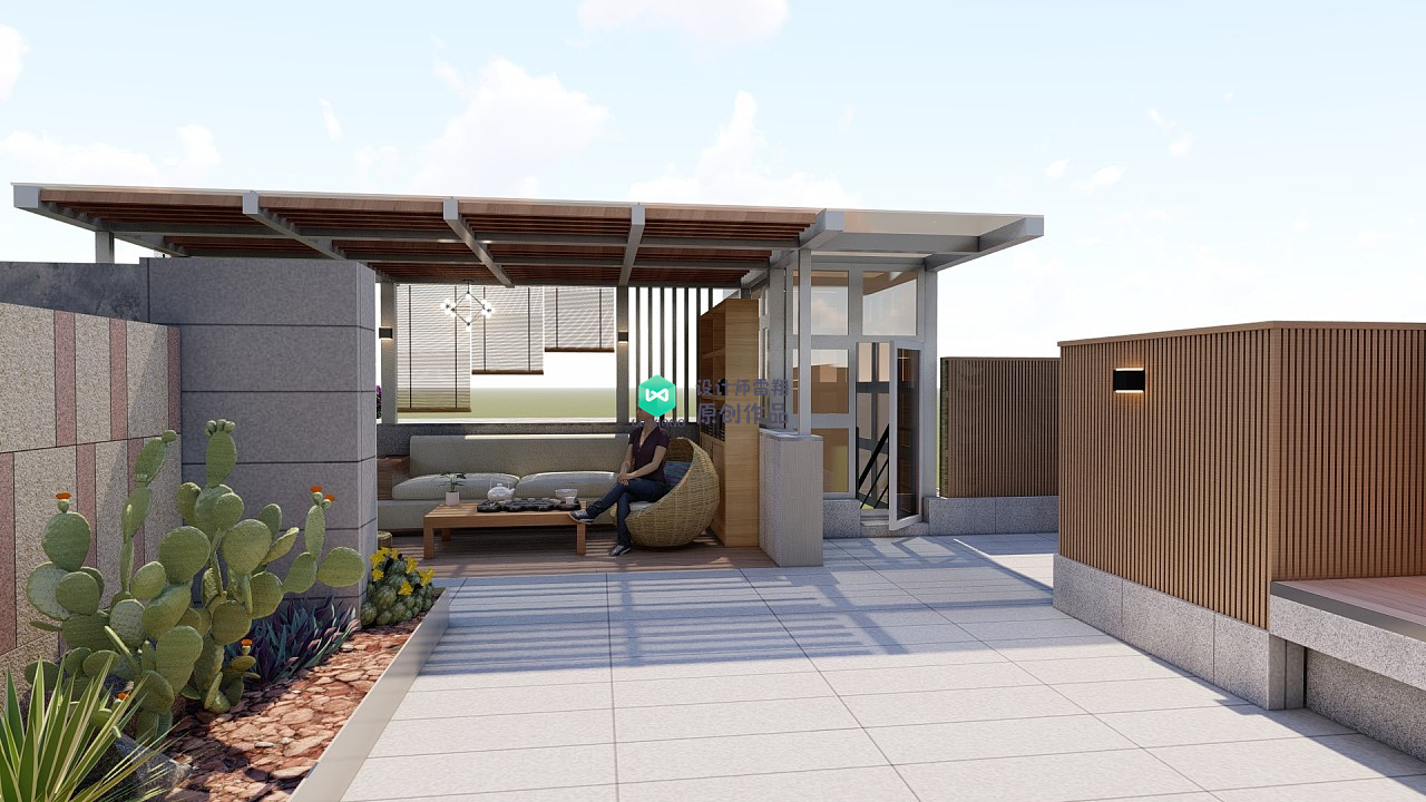 庭院凉亭设计,庭院景观凉亭制作过程