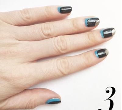 法式美甲最简单教程,没有法式贴怎么做法式边美甲