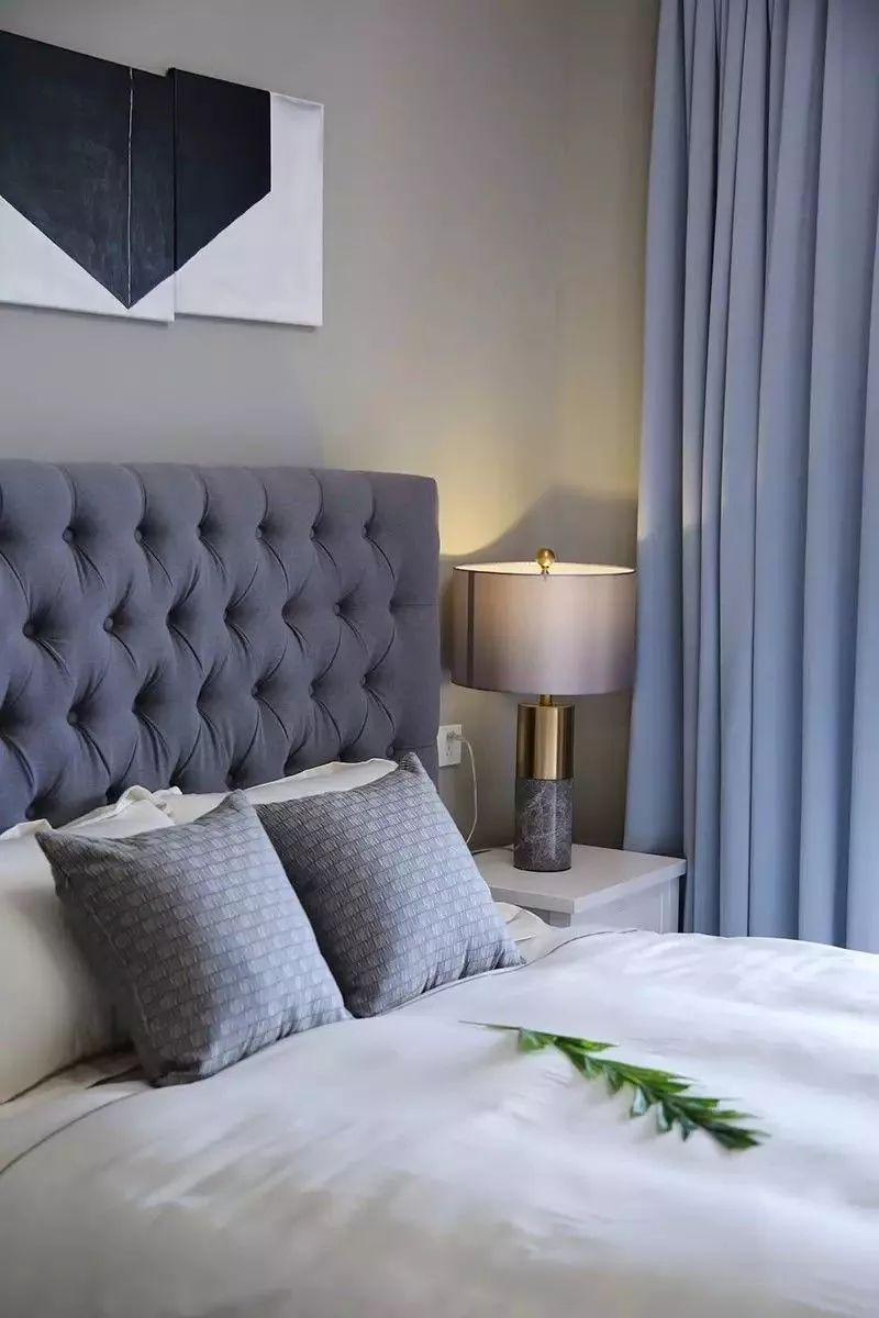 260㎡美式3居-全屋轻奢蓝精致又气派-满堂喜装饰集团