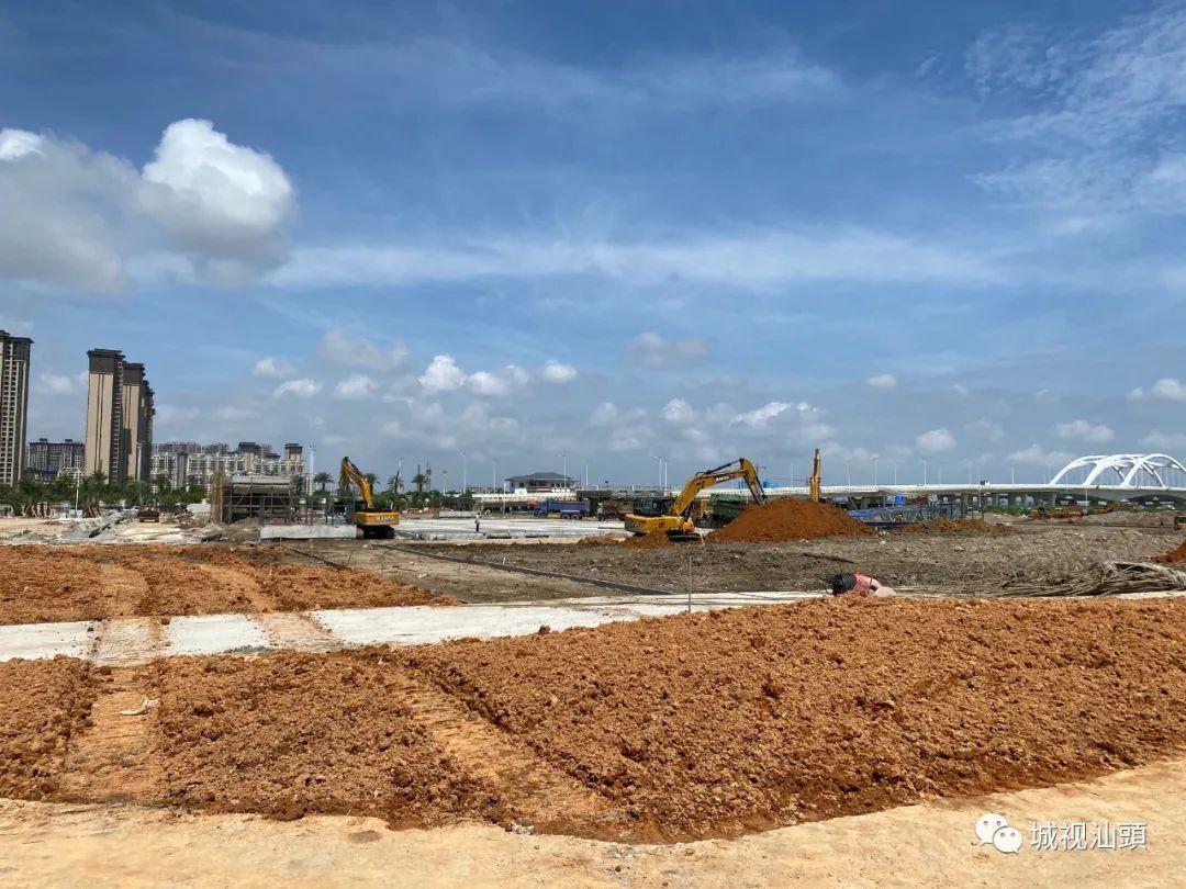 汕头东海岸新溪侨韵公园规划详图,新建的汕头东海岸公园