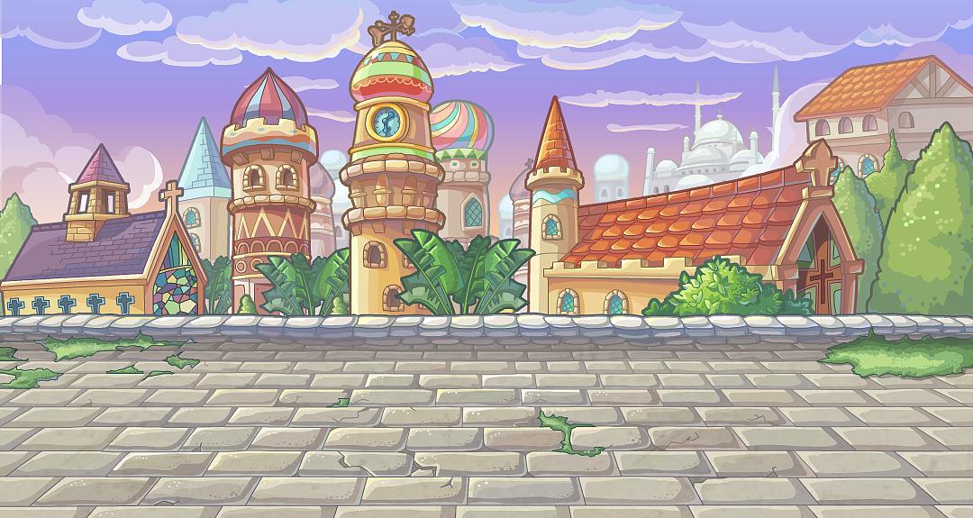 王者荣耀英雄原画横版,北极星神黛安娜横版原画