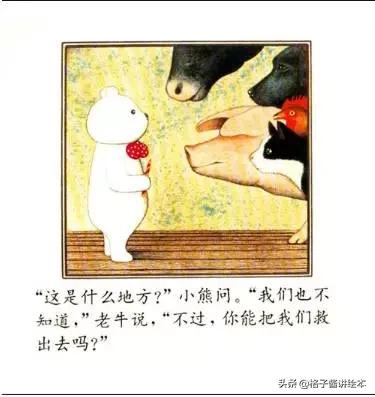 儿童睡前绘本故事小熊进城,小熊进城绘本感想