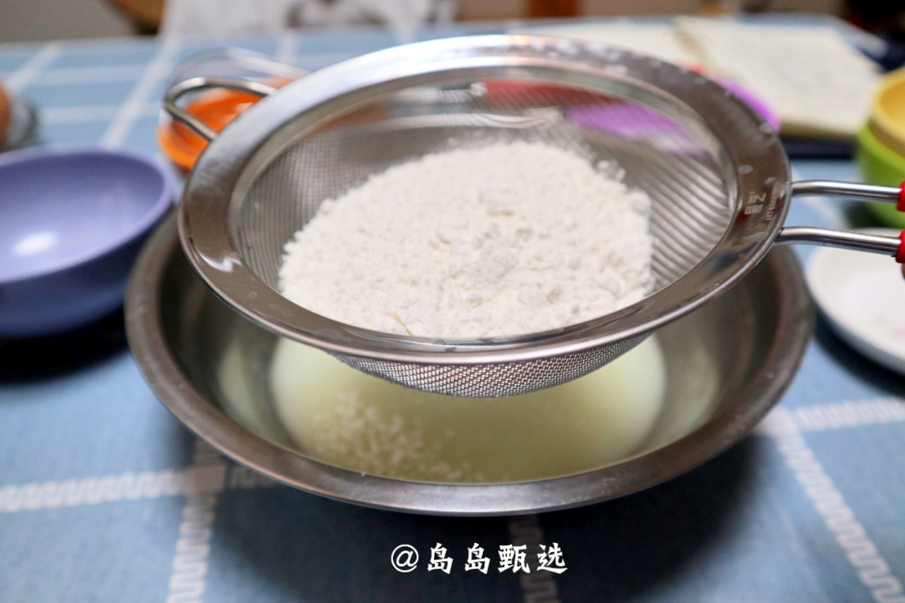 不回缩零失败的戚风蛋糕,零失败戚风蛋糕6寸烤箱