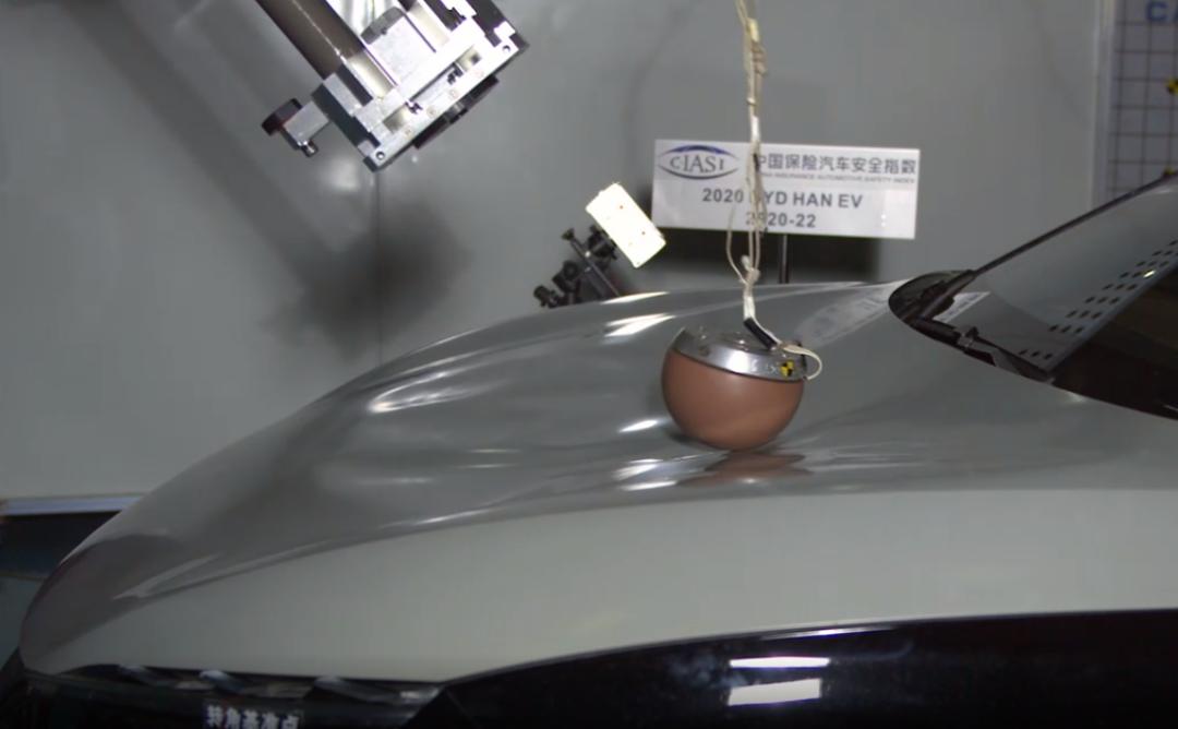 比亚迪汉EV碰撞测试详解,比亚迪汉ev耐撞吗