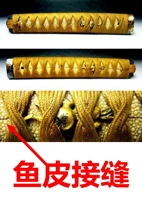 日本武士刀刀柄的小科普，原来日本刀柄制作也这么讲究？