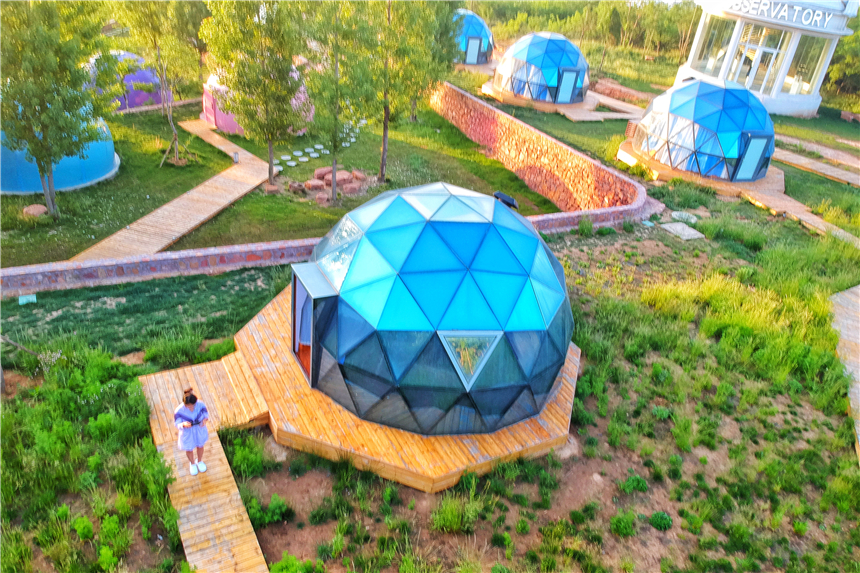 初夏河南,找寻童心,邂逅伏羲山的斜阳,一颗心萌化在云上牧场