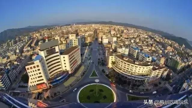 梅州县区最新划分,梅州市各县分布图