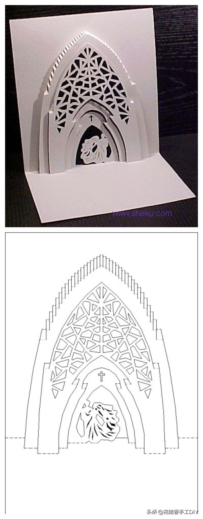 立体贺卡节日贺卡,手工立体贺卡教程简单又漂亮
