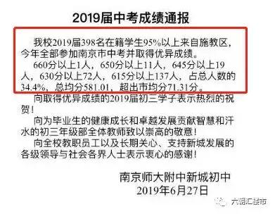 南京市中考各校成绩排名,南京溧水区2019中考排名