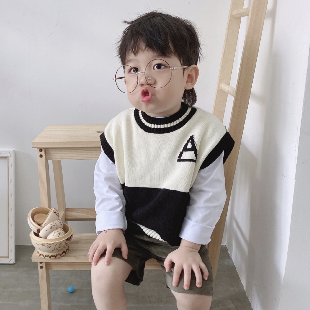 萌娃头像真人帅气高清,萌娃头像治愈系笑容