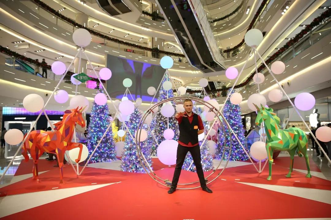 环贸iapm商场夜景,环贸iapm商场网红店