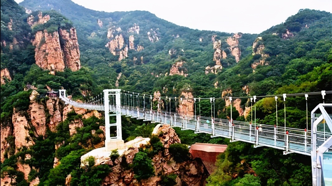 平谷桃源最美景点,北京平谷道教圣地丫髻山