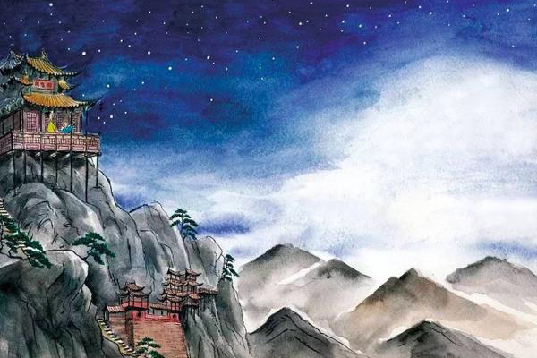 李白写了哪些古诗夜宿山寺,李白写夜宿山寺里面有什么