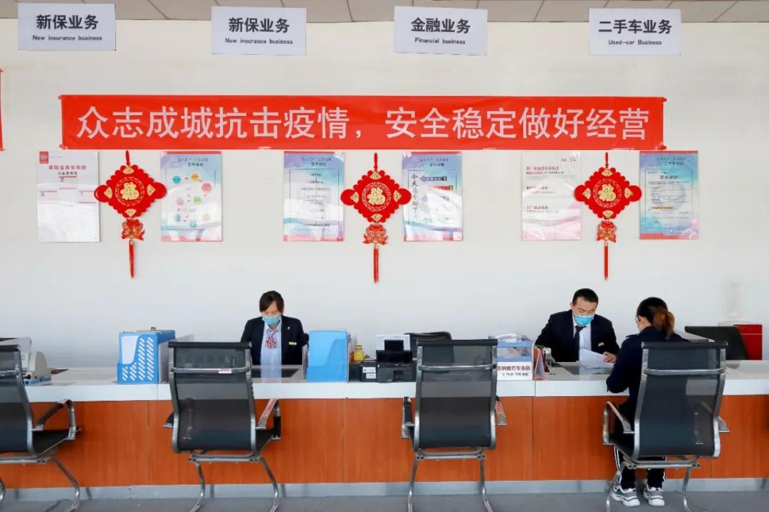 视觉|一家东风南方4S店复工前的日常