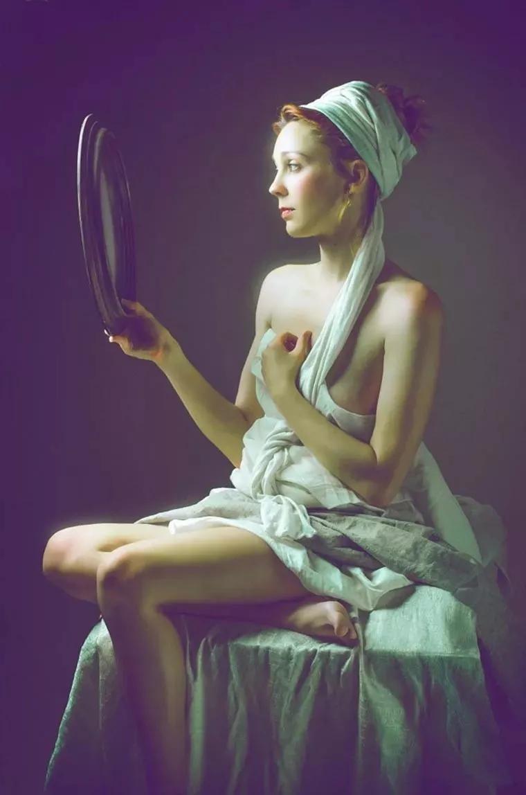 人体艺术摄影，美得尤如油画！