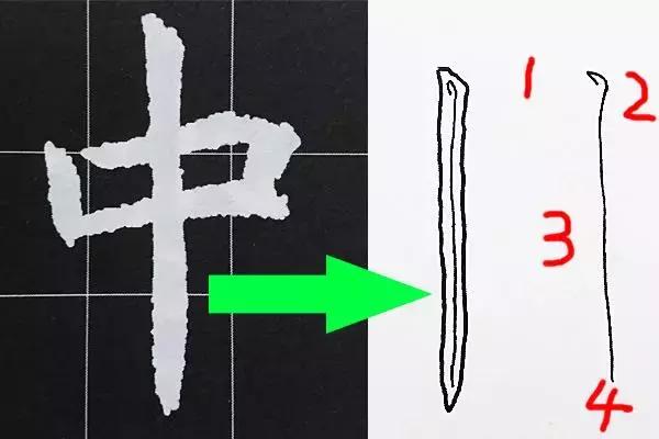 书法基本笔画练习技巧视频,字组书法技巧图解