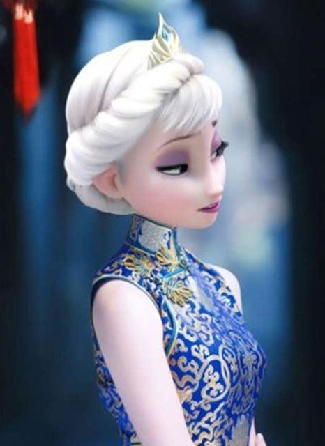 艾莎女王换装游戏视频,艾莎女王演出服