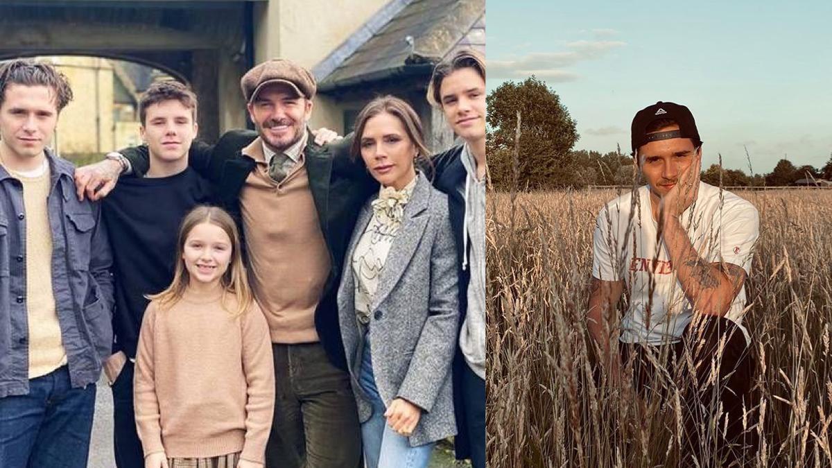 贝克汉姆大儿子婚礼现场穿着,贝克汉姆大儿子的媳妇露脐西装