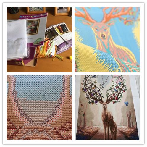 适合新手绣十字绣的方法,绣一幅十字绣真的不容易