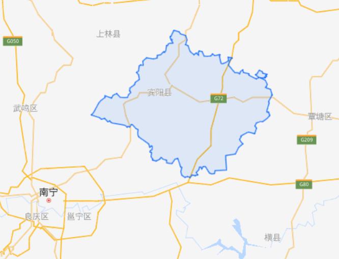 广西的一个县，人口超100万，建县历史超100年