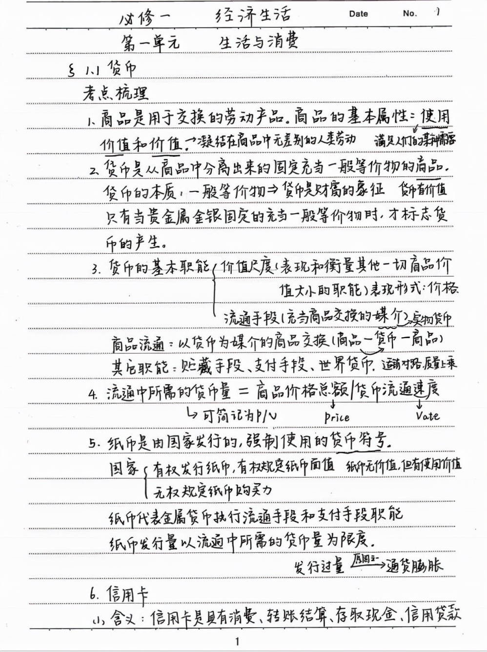 高中政治知识点归纳学霸笔记,七年级上册政治学霸笔记