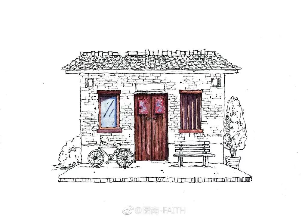 水彩画建筑入门零基础初学,水彩大师的建筑风景作品