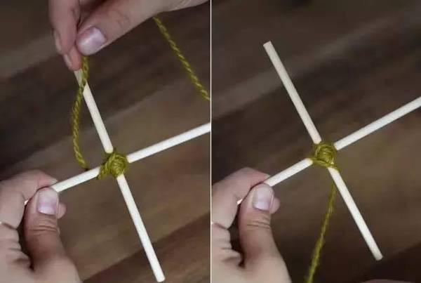 厉害，只用一次性筷子绕上毛线，开出曼荼罗花！附手工教程