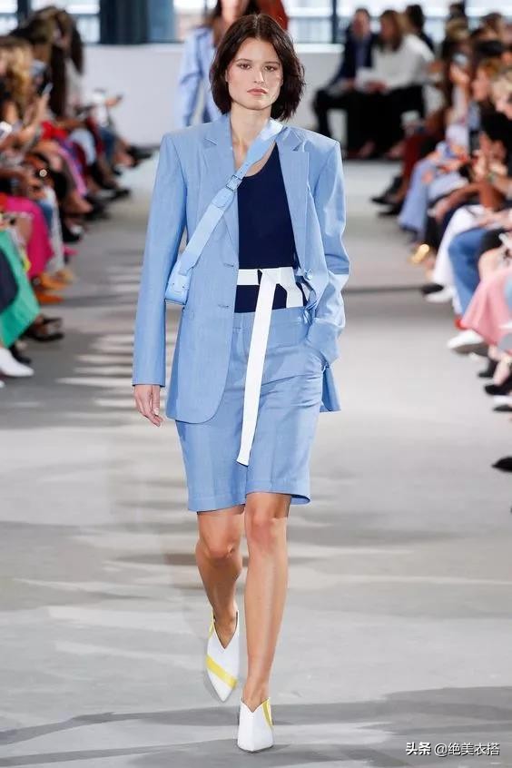 怎么穿出显瘦感,小个子显腰线穿搭