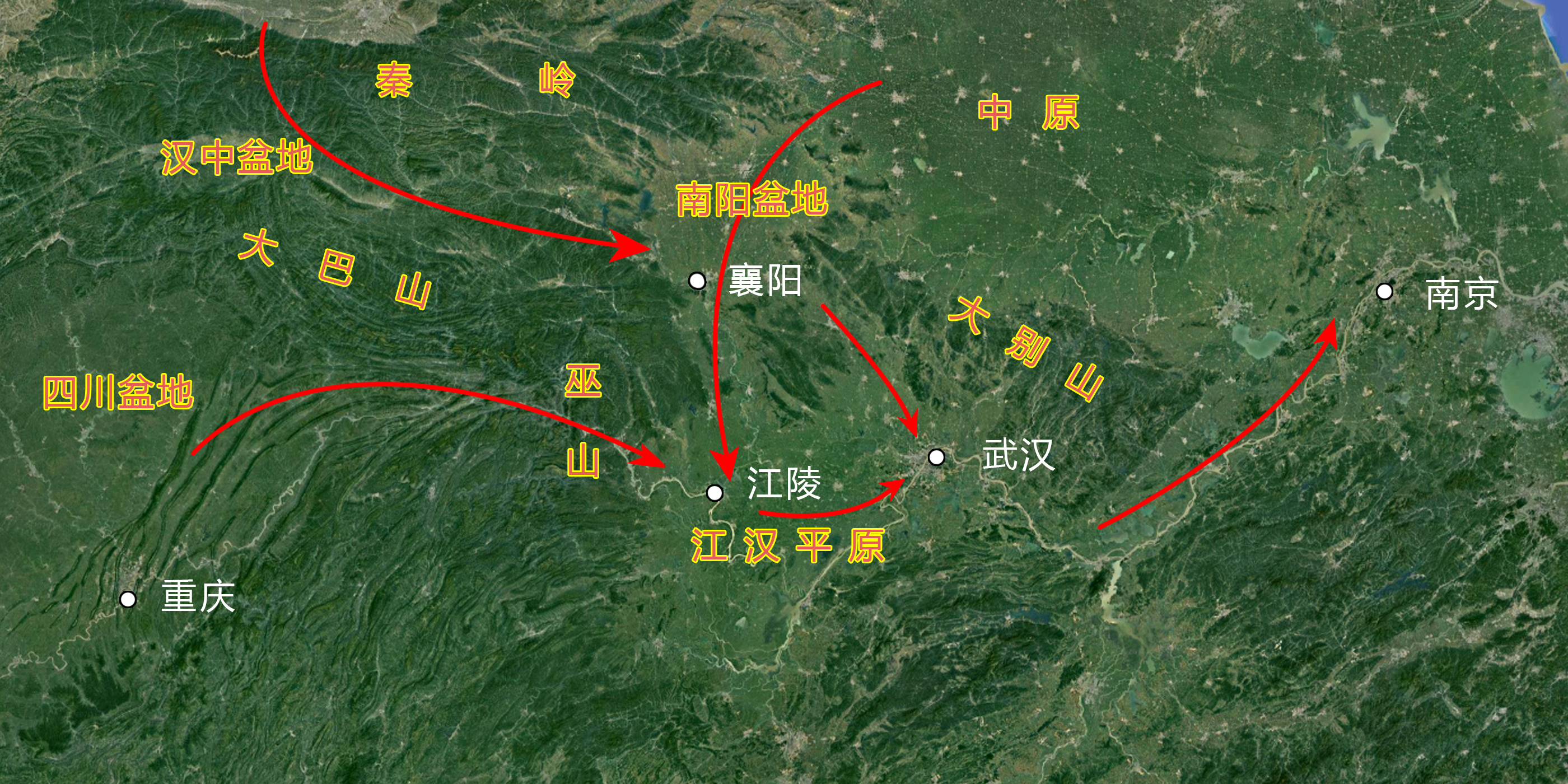 为什么古代都城选南京而不是武汉,古代为啥不定都武汉而选择南京