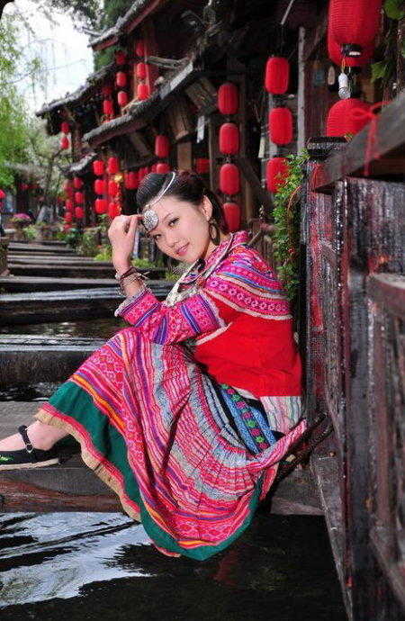 云南风情美女,云南的玉溪的美女