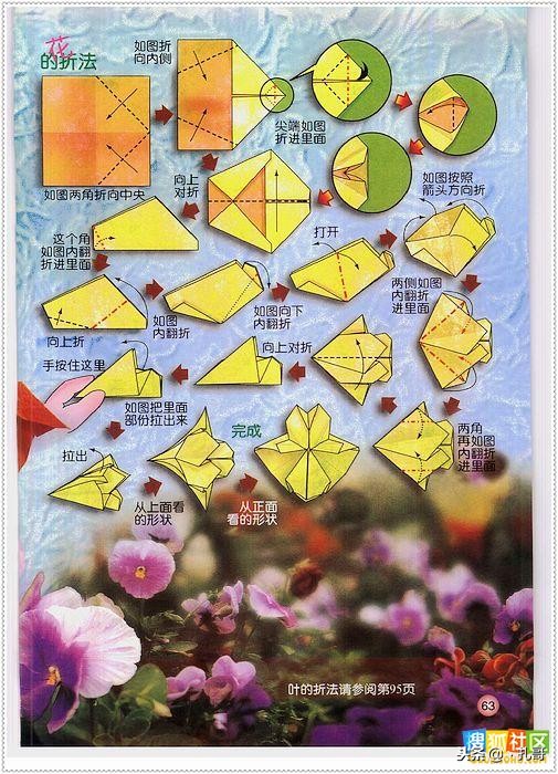 折纸大全方便又漂亮又实用,精致实用的折纸大全步骤